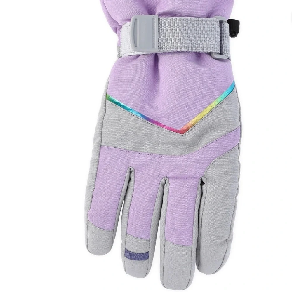 ❄️$11❄️NEW OZARK TRAIL Technical Ski Gloves Purple Small Medium Girl’s